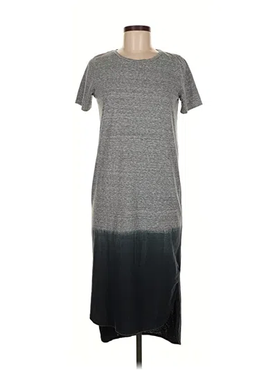 Pre-owned Topshop Casual Dress In Gray