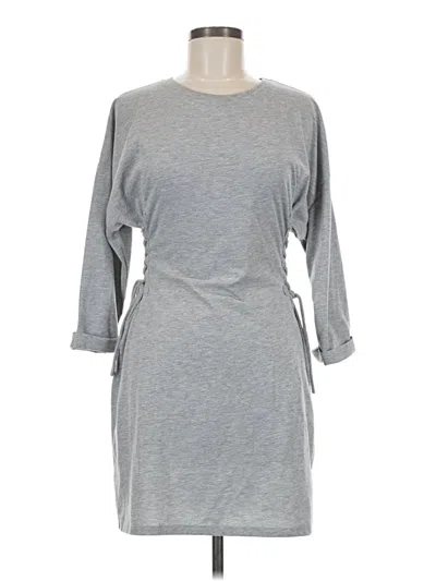 Pre-owned Topshop Casual Dress In Gray