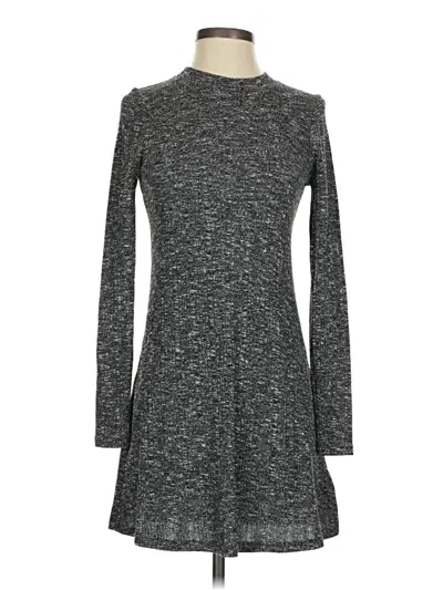 Pre-owned Topshop Casual Dress In Gray