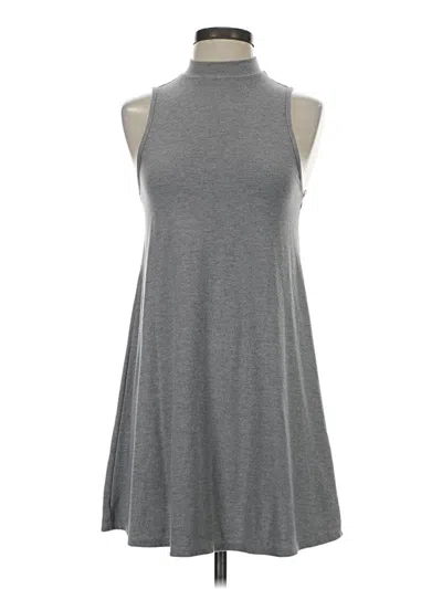 Pre-owned Topshop Casual Dress In Gray