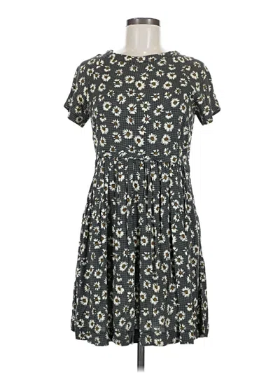 Pre-owned Topshop Casual Dress In Gray