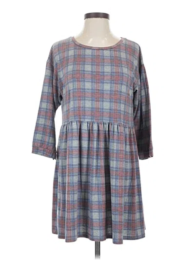 Pre-owned Topshop Casual Dress In Gray