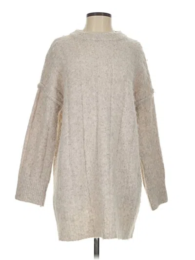 Topshop Casual Dress In Gray