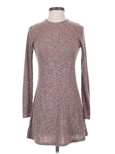 Pre-owned Topshop Casual Dress In Gray