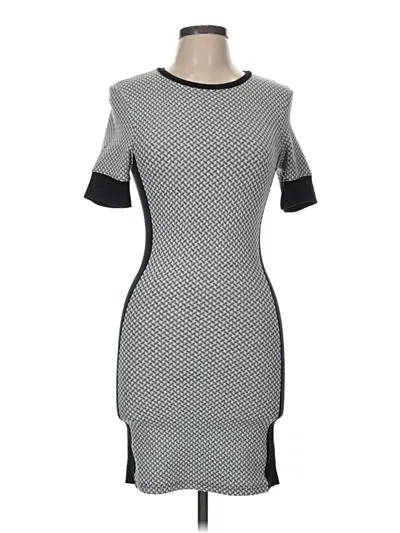Pre-owned Topshop Casual Dress In Gray