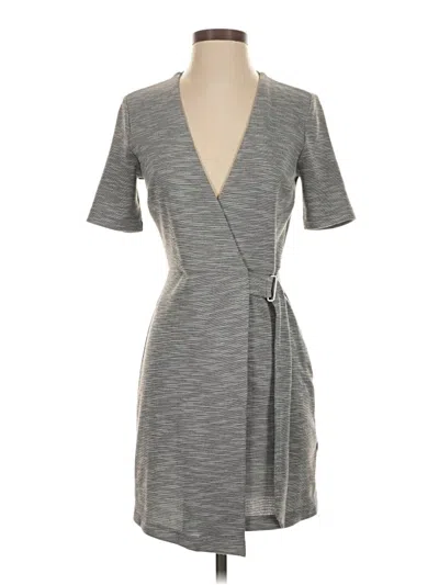 Pre-owned Topshop Casual Dress In Gray
