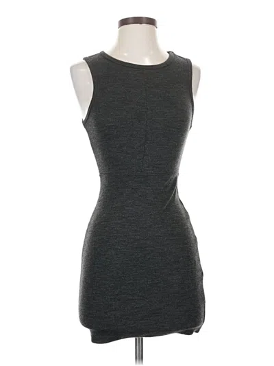 Pre-owned Topshop Casual Dress In Gray