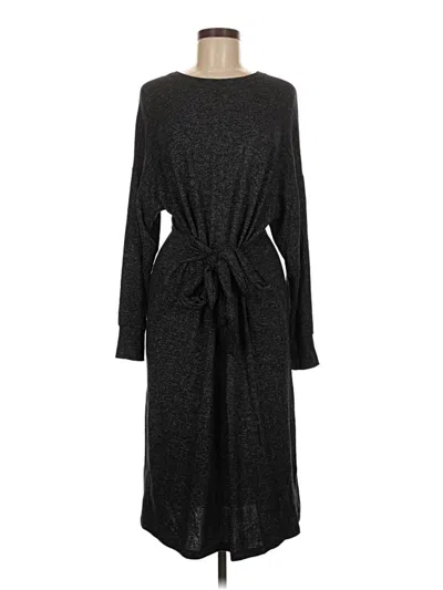 Pre-owned Topshop Casual Dress In Gray