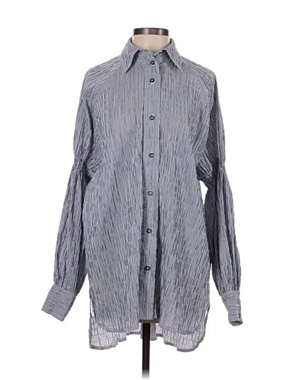 Pre-owned Topshop Casual Dress In Gray