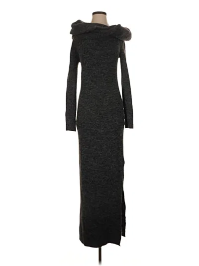 Pre-owned Topshop Casual Dress In Gray