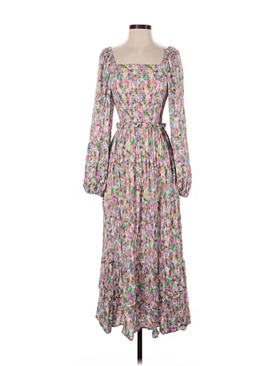Pre-owned Topshop Casual Dress In Gray