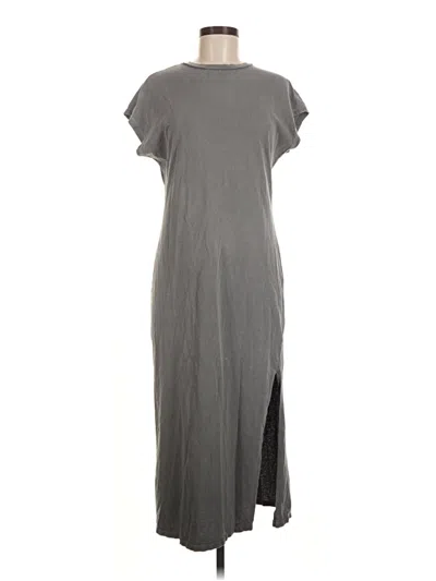 Pre-owned Topshop Casual Dress In Gray