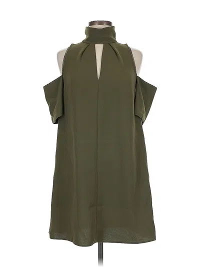 Pre-owned Topshop Casual Dress In Green