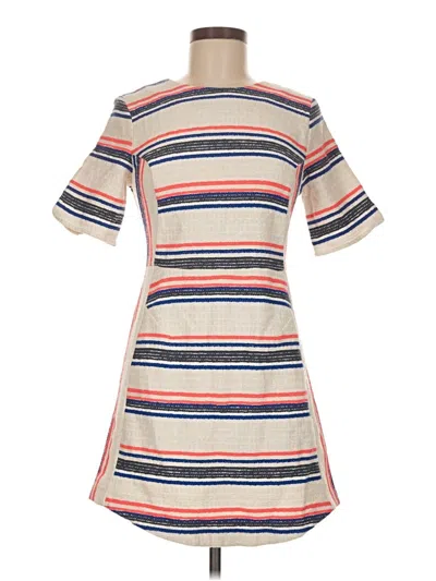 Pre-owned Topshop Casual Dress In Ivory
