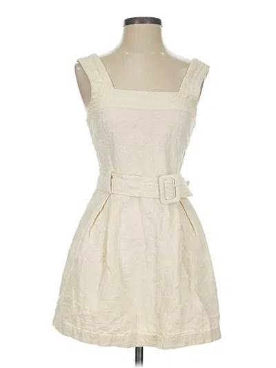 Pre-owned Topshop Casual Dress In Ivory
