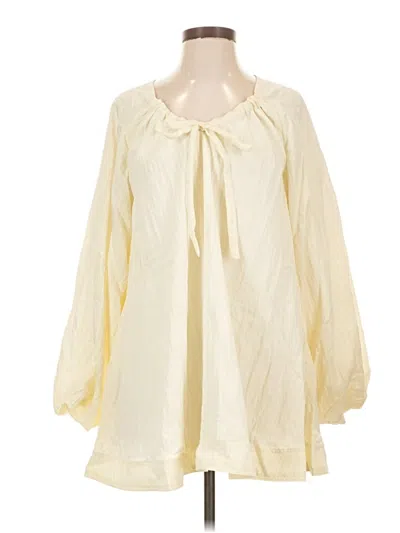 Pre-owned Topshop Casual Dress In Ivory