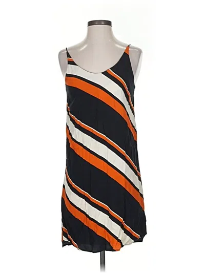 Pre-owned Topshop Casual Dress In Orange