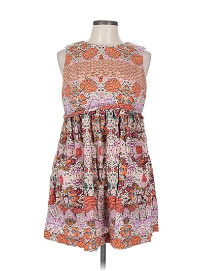 Pre-owned Topshop Casual Dress In Pink
