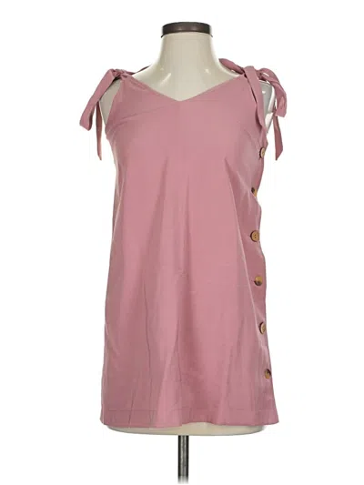 Pre-owned Topshop Casual Dress In Pink