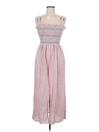 Pre-owned Topshop Casual Dress In Pink
