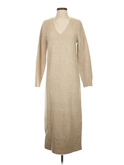 Pre-owned Topshop Casual Dress In Tan