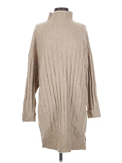 Pre-owned Topshop Casual Dress In Tan