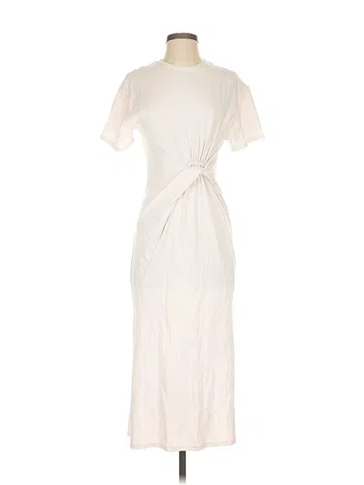 Pre-owned Topshop Casual Dress In White