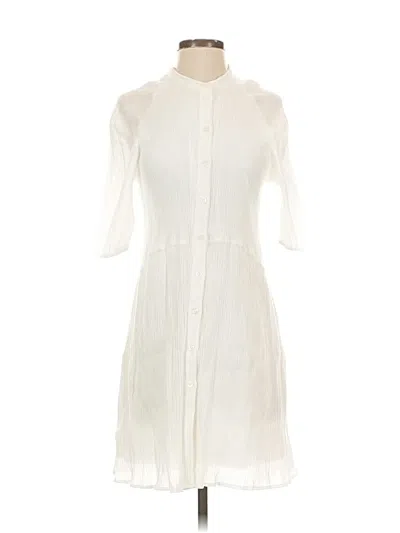 Pre-owned Topshop Casual Dress In White
