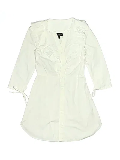 Pre-owned Topshop Casual Dress In White