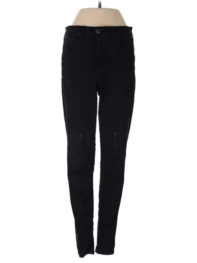 Pre-owned Topshop Casual Pants In Black