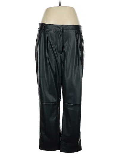 Topshop Casual Pants In Black