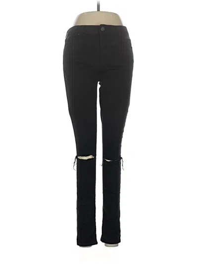 Pre-owned Topshop Casual Pants In Black