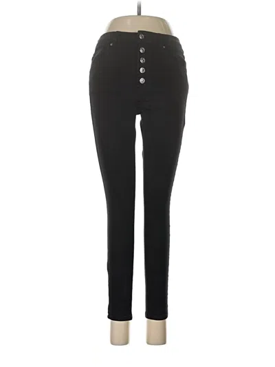 Pre-owned Topshop Casual Pants In Black