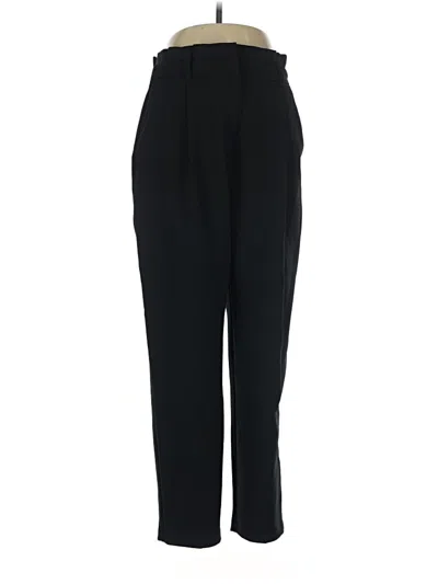 Pre-owned Topshop Casual Pants In Black