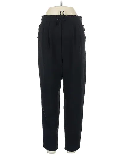 Pre-owned Topshop Casual Pants In Black