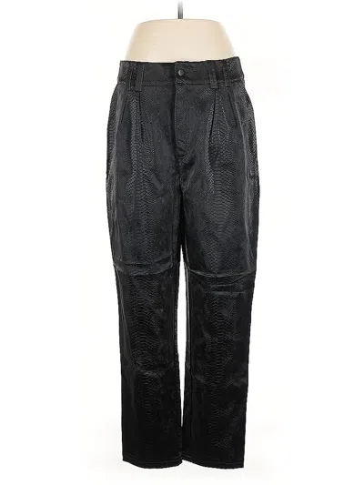 Pre-owned Topshop Casual Pants In Black