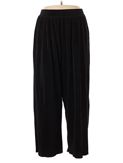 Pre-owned Topshop Casual Pants In Black