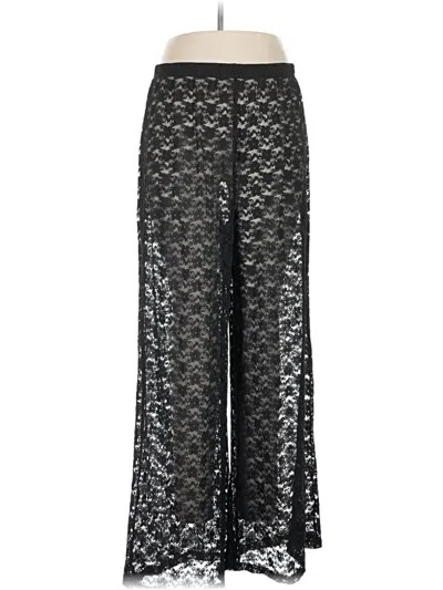 Pre-owned Topshop Casual Pants In Black