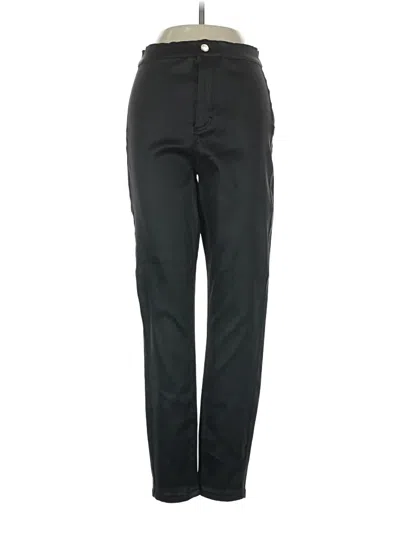 Pre-owned Topshop Casual Pants In Black
