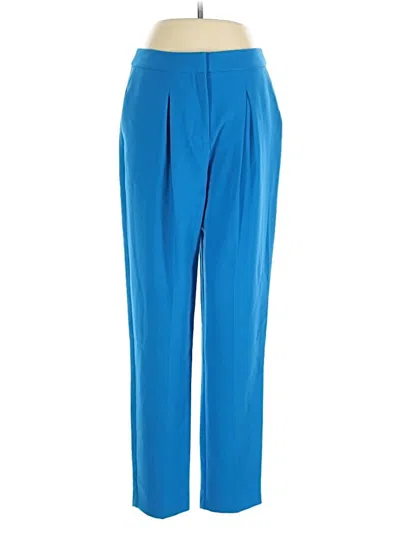 Pre-owned Topshop Casual Pants In Blue