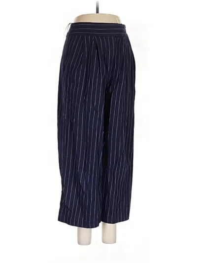 Pre-owned Topshop Casual Pants In Blue