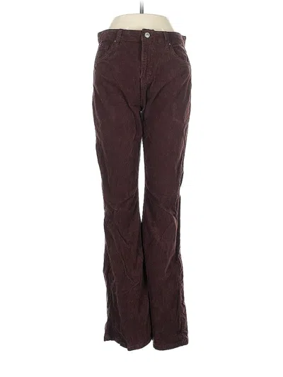 Pre-owned Topshop Casual Pants In Brown