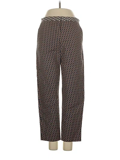 Pre-owned Topshop Casual Pants In Brown
