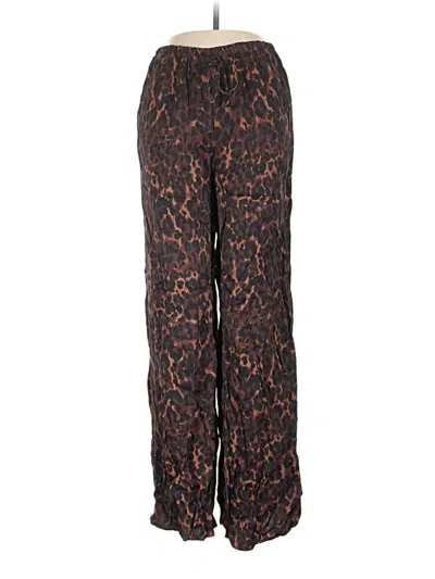 Pre-owned Topshop Casual Pants In Brown