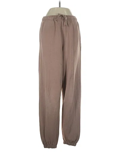Pre-owned Topshop Casual Pants In Brown