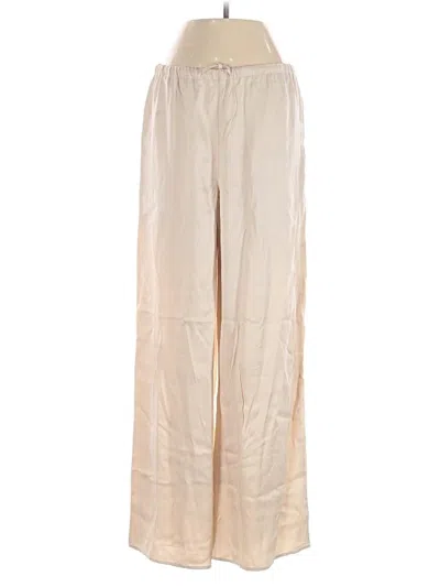 Pre-owned Topshop Casual Pants In Gold