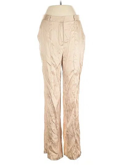 Pre-owned Topshop Casual Pants In Gold