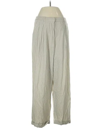 Pre-owned Topshop Casual Pants In Gray