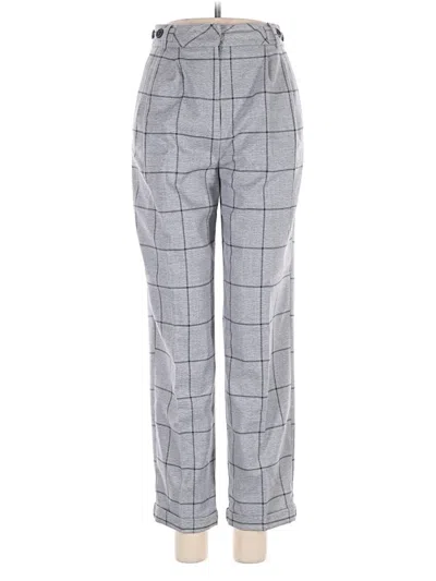 Pre-owned Topshop Casual Pants In Gray