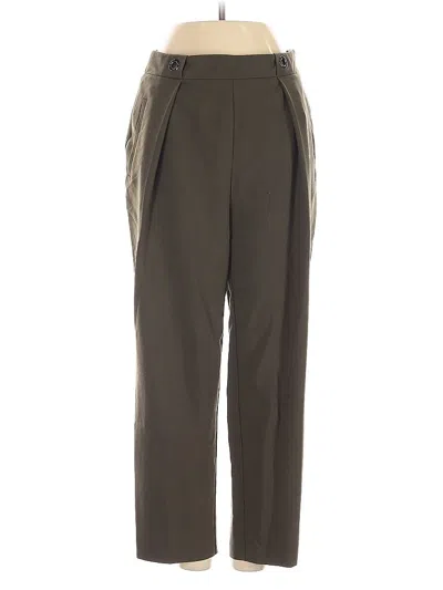 Pre-owned Topshop Casual Pants In Green